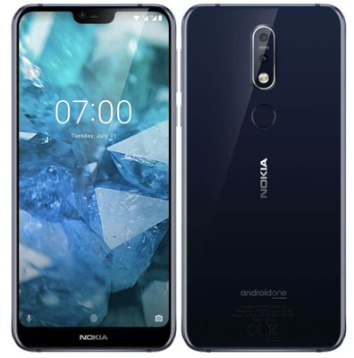 Nokia 7.1 TA-1095 3GB 32GB LTE Blue Silver Android