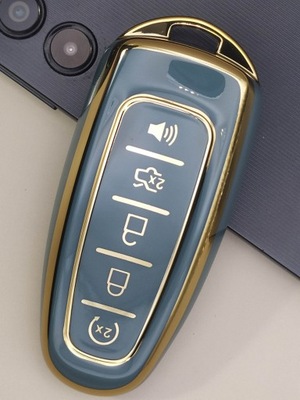 Чехол корпус na ключ ford gold фото №1