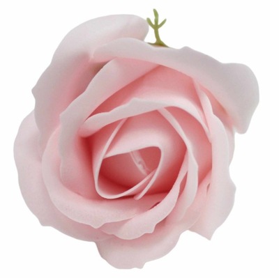 KWIATY MYDLANE róże róża z mydła główka JASNY RÓŻ