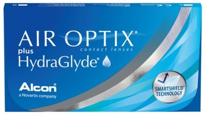 Air Optix Plus Hydraglyde 3 szt. moc +0,75