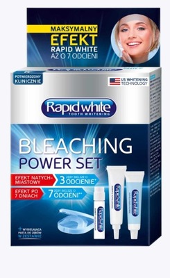 Rapid White Bleaching Power Set skuteczny system wybielający