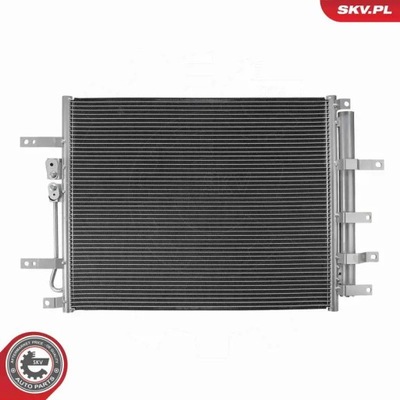 Конденсатор радиатор кондиционера с осушитель фото №1