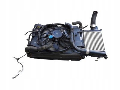 Комплект радіатор вентилятор renault captur 1 2013-2016 0.9 tce фото №1