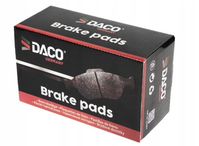 Daco тормозные колодки тормозные renault clio iv 12- перед фото №1