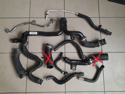 Fiat 500 595 abarth lift 2018r 1.4t шланг труба wąż інтеркулер wody фото №1