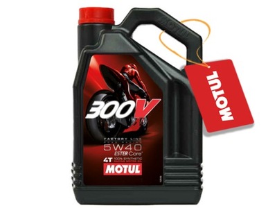 MOTUL 300V FACTORY LINE ROAD RACING 5W40 4L