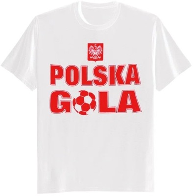 Koszulka nadruk POLSKA GOLA XXL