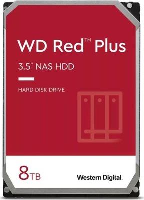 WD Red Plus 8TB HDD 3.5 SATA3 5640 128MB WD80EFZZ