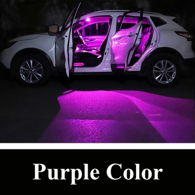 PURPUROWY LUCES DIOPARA LUMINOSO LED PARA INTERIOR TOYOTA PRAPARA + BA  