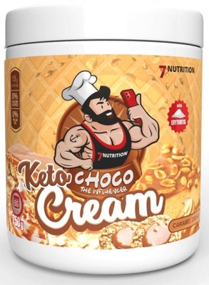 7NUTRITION CREAM KETO 750G CARMEL CRUNCH