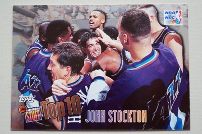1997-98 Topps - Inside Stuff JOHN STOCKTON Jazz