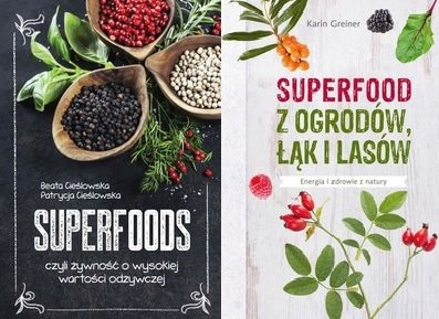 Superfoods + Superfood z ogrodów, łąk i lasów