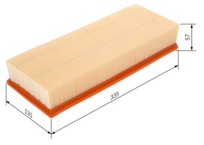 Bosch фильтр воздуха audi 80 купе фото №1