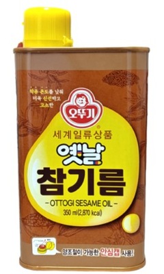 Olej sezamowy z prażonych ziaren Ottogi 350ml