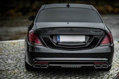 MERCEDES W222 SPOILER FACING NA BOOTLID AMG JAKOSC!  