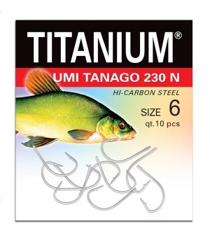 Titanium Umi Tanago 230N Nr.12 Haczyki 10 szt