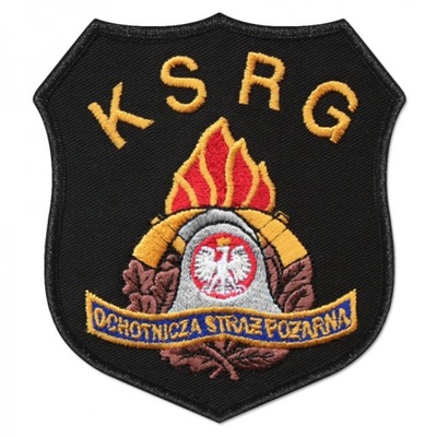 S19 Emblemat KSRG Straż Pożarna emblematy