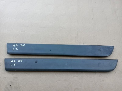 Молдинг дверь левый задняя audi a4 b6 фото №1