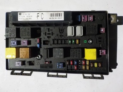 Opel astra h модуль bsi 13191126 fc фото №1