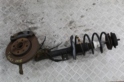 Поворотний кулак амортизаторна стійка лівий перед fiat 500 фото №1