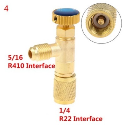 R410A R22 VÁLVULA DE SEGURIDAD LÍQUIPARA REFRIGERANTE PARA DE ACONDICIONADOR 1/4~11014  