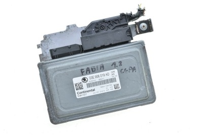 Бортовой компьютер fabia ii 1.2 03e906019ad фото №1