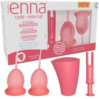 Ennacycle easy „M” 2 kubeczki menstruacyjne