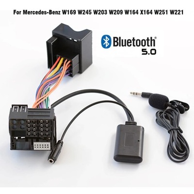 BLUETOOTH 5.0 MUZYKA AUDIO ADAPTADOR CABLE MIKROFONOWY PARA MERCEDES-BENZ W169  