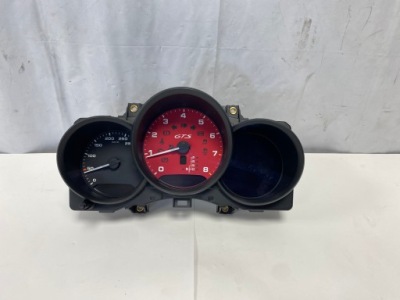 Счетчик спидометр приборы красные porsche macan 95b gts 16- фото №1