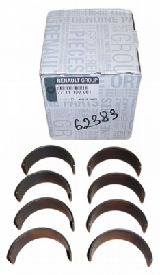 Вкладиші шатуна kpl renault 1.9dci 7711130061 оригінальний номер фото №1