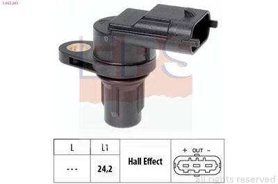 1-953-361 SENSOR POSICIÓN ROLLO ROZRZ. OPEL  