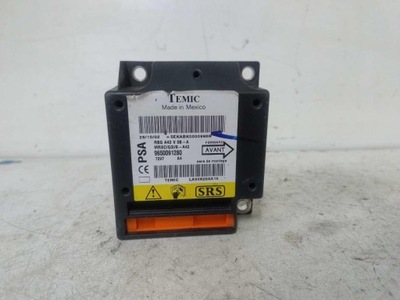 Модуль датчик подушка безопасности citroen c3 9650091280 фото №1