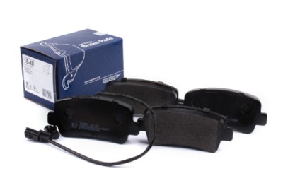 Гальмівні колодки гальмівний. opel movano 10- задня з датчик фото №1