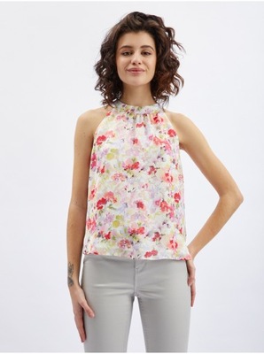 Różowo-kremowa bluzka damska ORSAY