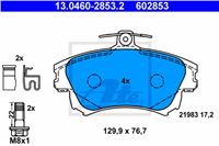 ATE КОЛОДКИ ГАЛЬМІВНІ ПЕРЕДНЯ VOLVO S40,V40 97-03 MITSUBISHI