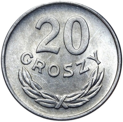 Polska - PRL - 20 Groszy 1949 - ALUMINIUM