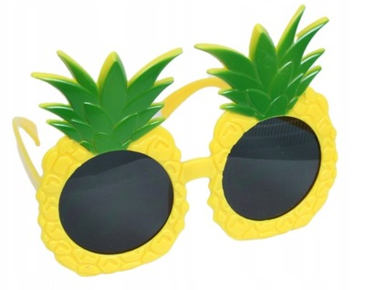 OKULARY ANANAS hawaje HAWAJSKIE ANANASY ALOHA