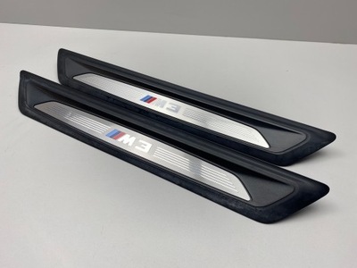 Bmw m3 f80 накладки пороговые m power фото №1