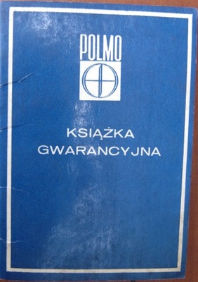 PF 125 P BOOK WARRANTY ORIGINAL MANUAL POLISH FIAT FSO POLMO 1500  