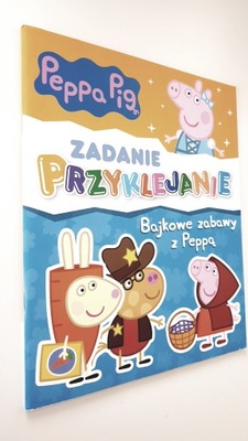 Świnka Peppa. Zadanie przyklejanie. Bajkowe zabawy