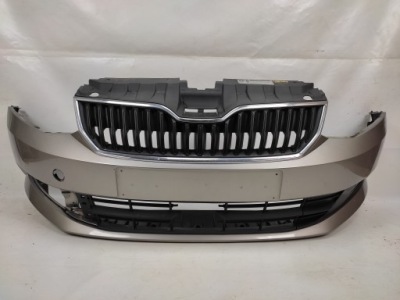 Skoda fabia iii 6v0 бампер передний перед 2014- фото №1