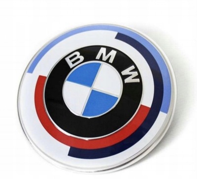 ЭМБЛЕМА ЛОГОТИП BMW NA КАПОТ 82MM 813237505 50 JAHRE фото