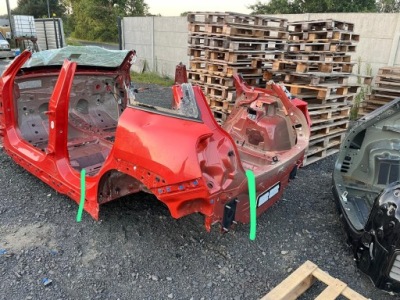 Mini aceman j05 электрик четверть задняя левая 2025r rebel red c72 фото №1