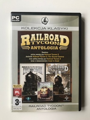 Railroad Tycoon Antologia PL PC