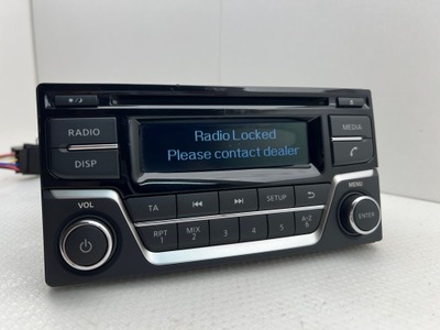 RADIO MANUFACTURADO NISSAN 28185-BV80A NISSAN JUKE QASHQAI CD MP3 BLUETOOTH  