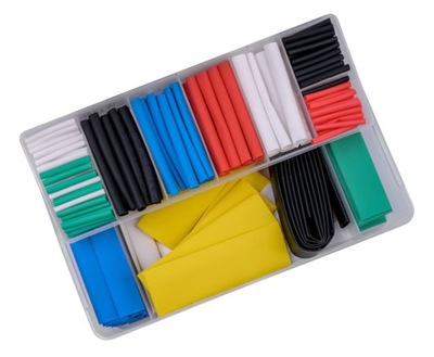 Zestaw koszulek termokurczliwych 171szt.