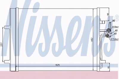 NISSENS 940044 SKRAPLACZ, KONDICIONAVIMAS 