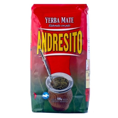 Yerba Mate Andresito Elaborada Con Palo Tradicional 0,5kg