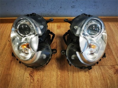 Mini cooper r56 лампа права перед ксенон демонтаж anglik комплектна фото №1