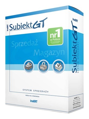 Insert Subiekt GT system sprzedaży